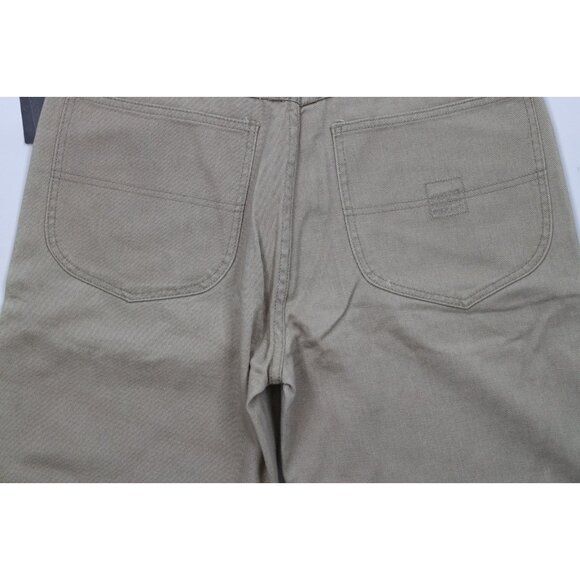 Deadstock Vtg 90s Marithe Francois Girbaud Mens 32 Baggy Denim Jean Shorts Beige - Picture 13 of 16